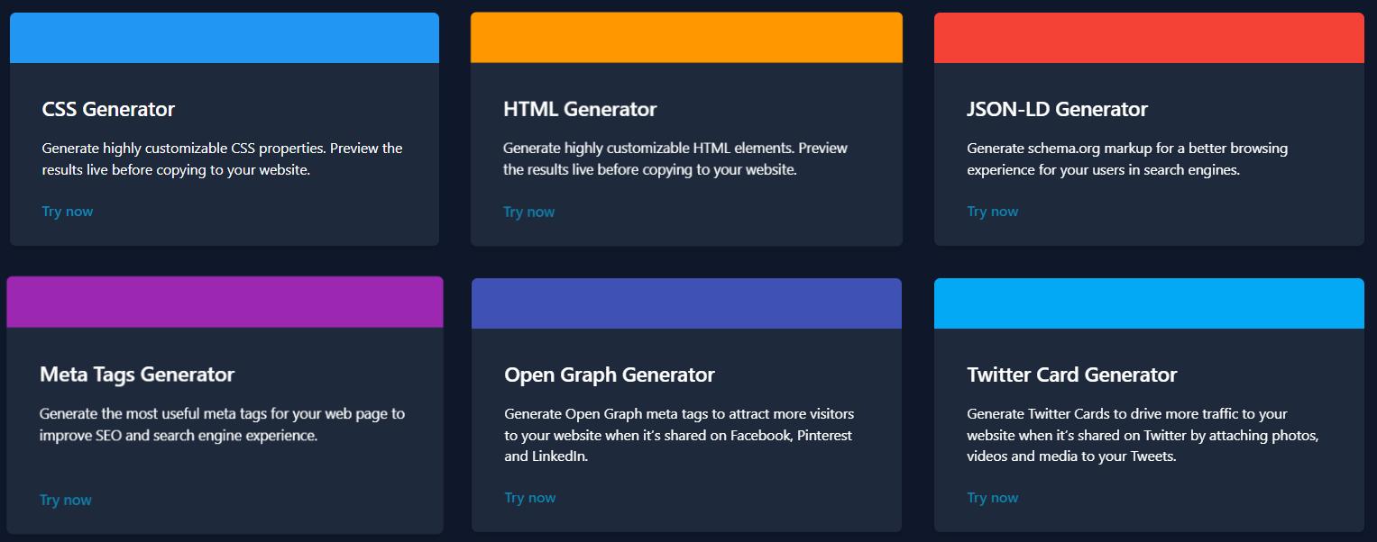 The ultimate tools for web development