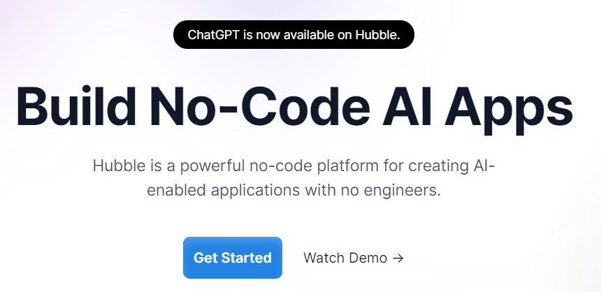 Build No-Code AI Apps