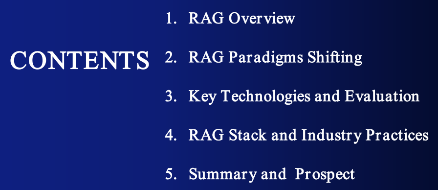 Retrieval-Augmented Generation(RAG):Paradigms, Technologies, andTrends