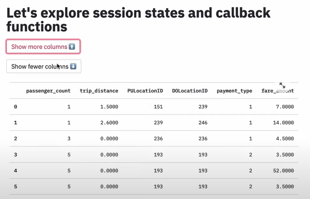 How to use Streamlit session states and callback functions