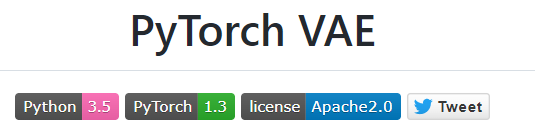 PyTorch VAE