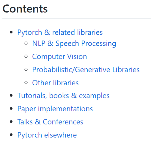Awesome-Pytorch-list