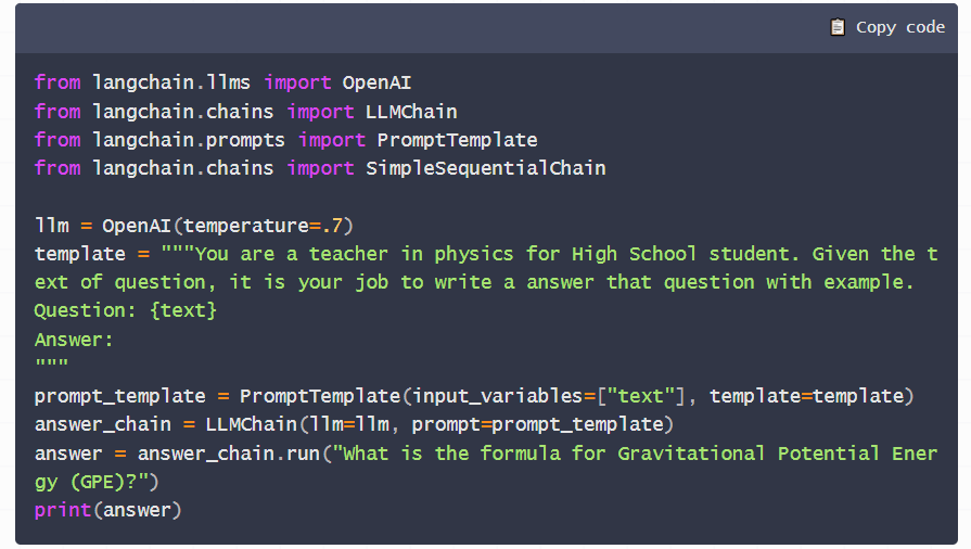 How to replicate ChatGPT with Langchain and GPT-3?