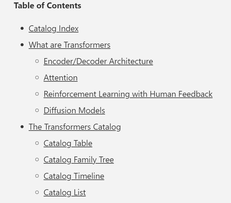 Transformer models: an introduction and catalog — 2023 Edition