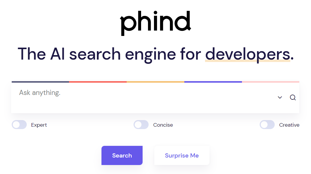 phind - The AI search engine for developers.