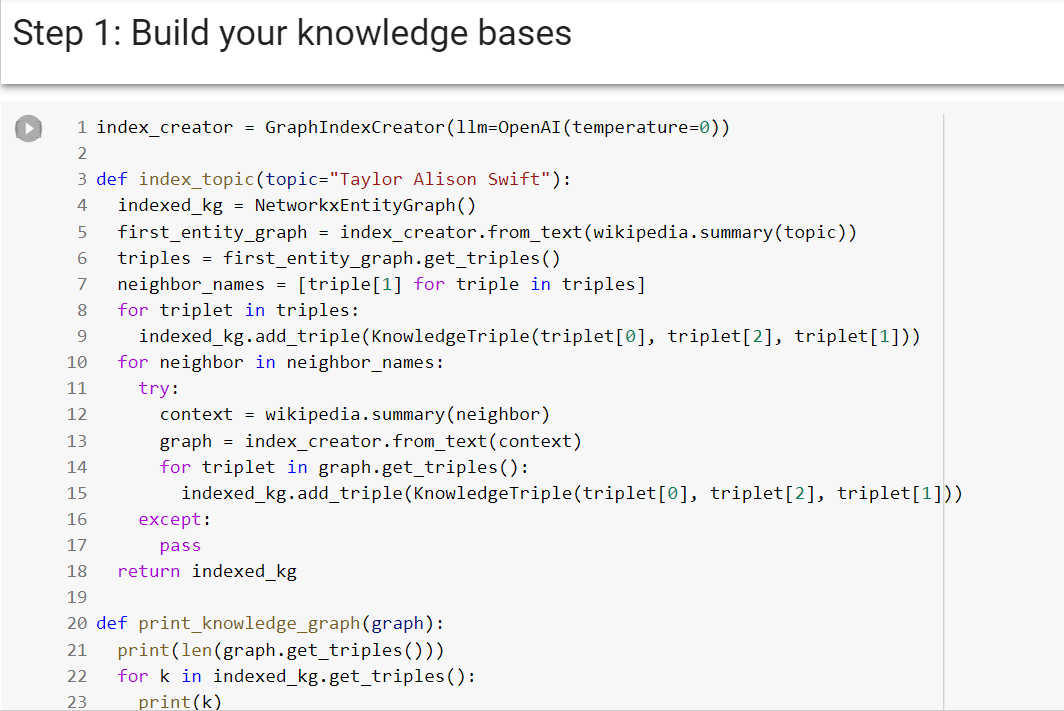 QA by traversing knowledge graphs